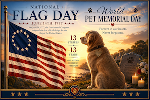 Flag Day and Pet Memorial Day