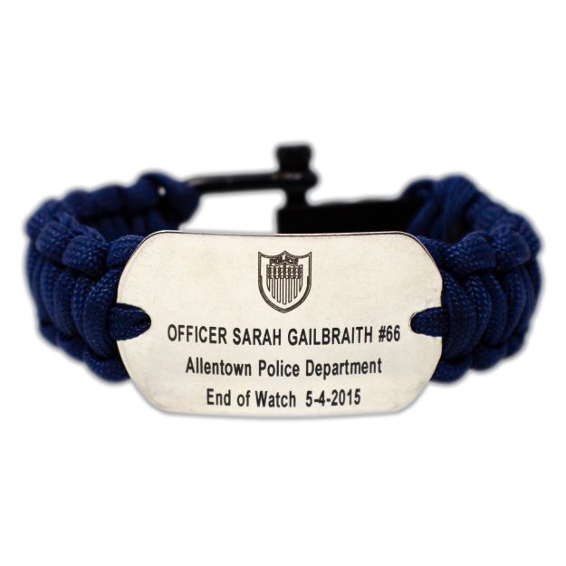 Order Paracord Custom First Responder Bracelet at Memorial