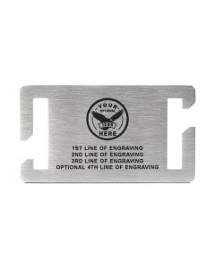 Custom Engraved Gear Tag