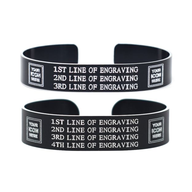Custom aluminum bracelets sales