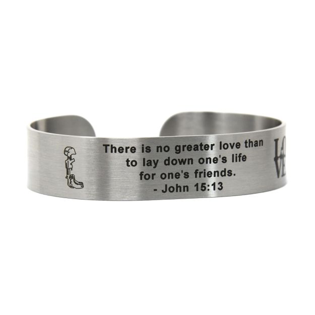 Custom inspirational bracelets hot sale