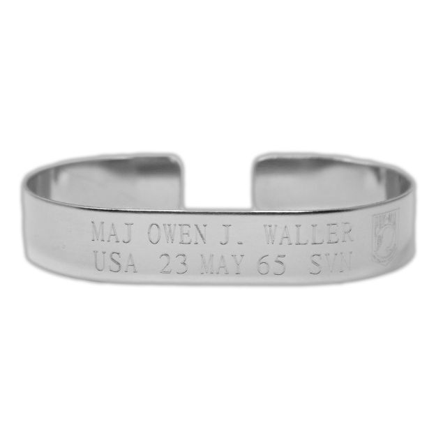 Stainless steel pow mia bracelets hotsell
